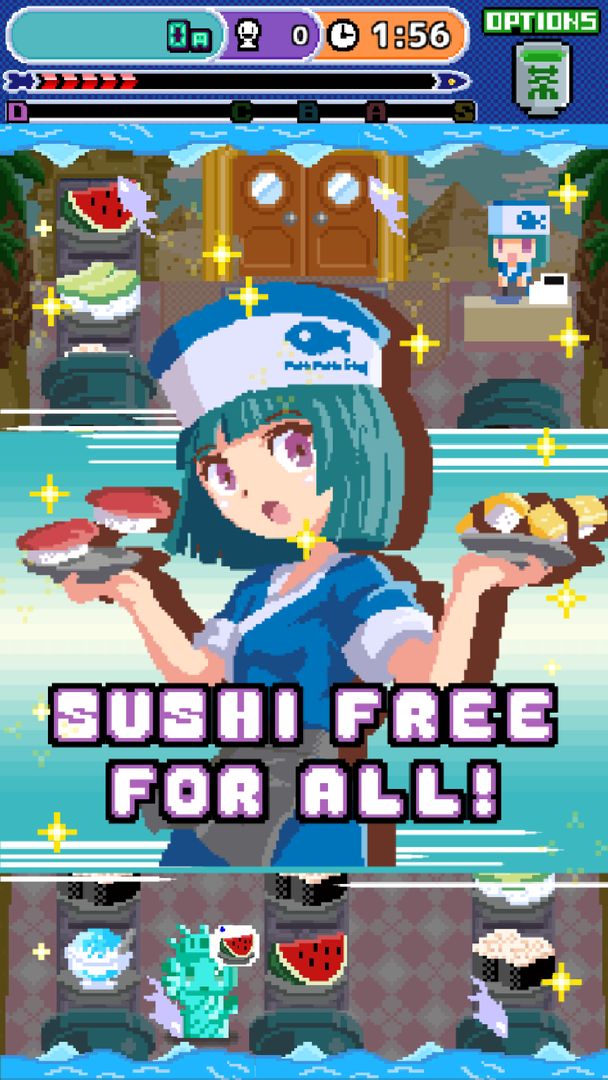 Peko Peko Sushi 게임 스크린 샷