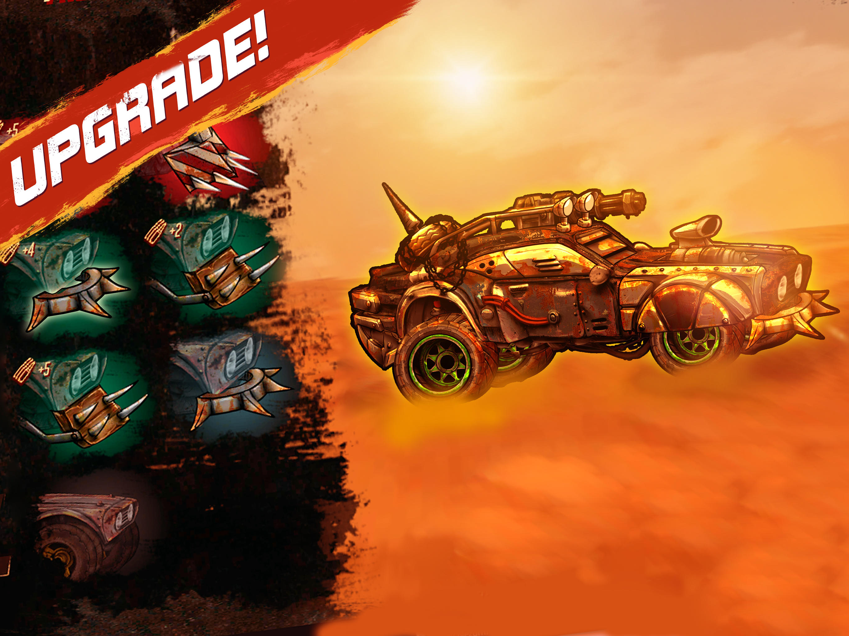 Screenshot of Road Warrior: Nitro Car Battle