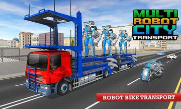 Multi Robot City Transport Sim Game Screenshot