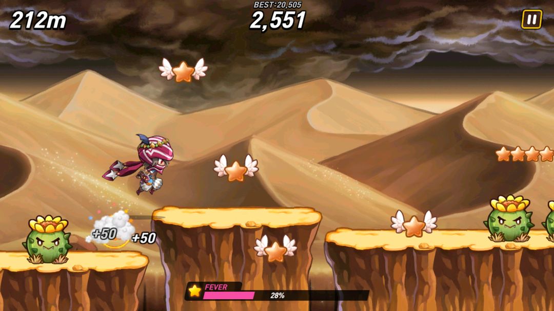 Screenshot of WIND Runner Adventure