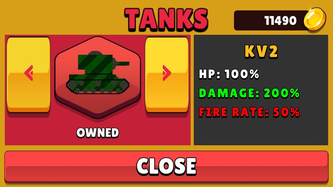 Screenshot of Tank Rider