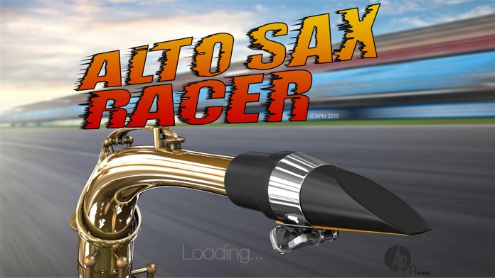 Screenshot of Alto Sax Racer