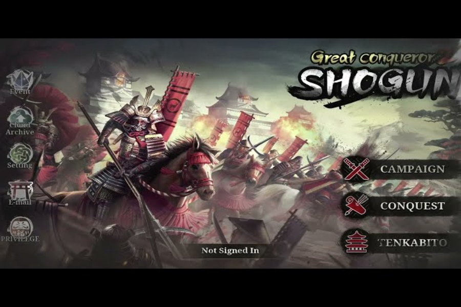 Screenshot dari video Great Conqueror 2: Shogun