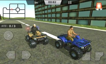 Police Quad 4x4 Simulator 3D Game Screenshot