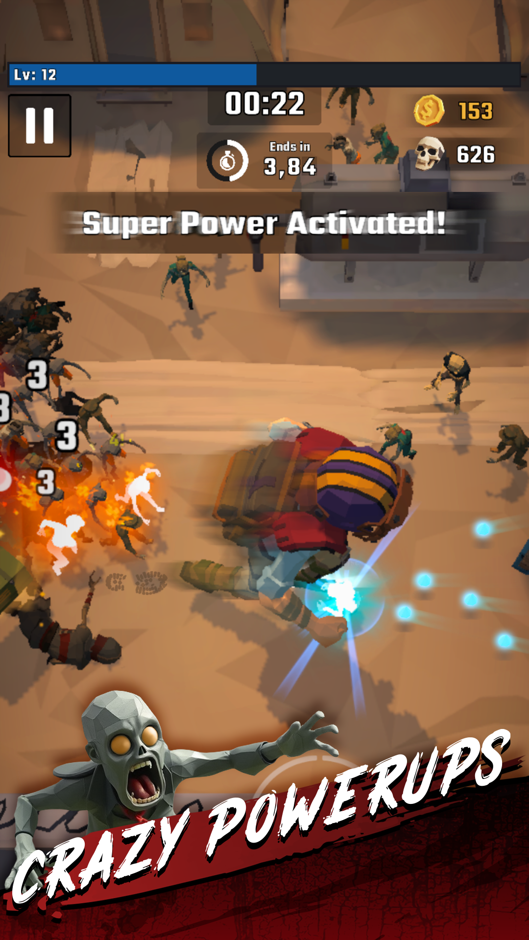 Biters & Bullets: Survivor RPG Game Screenshot