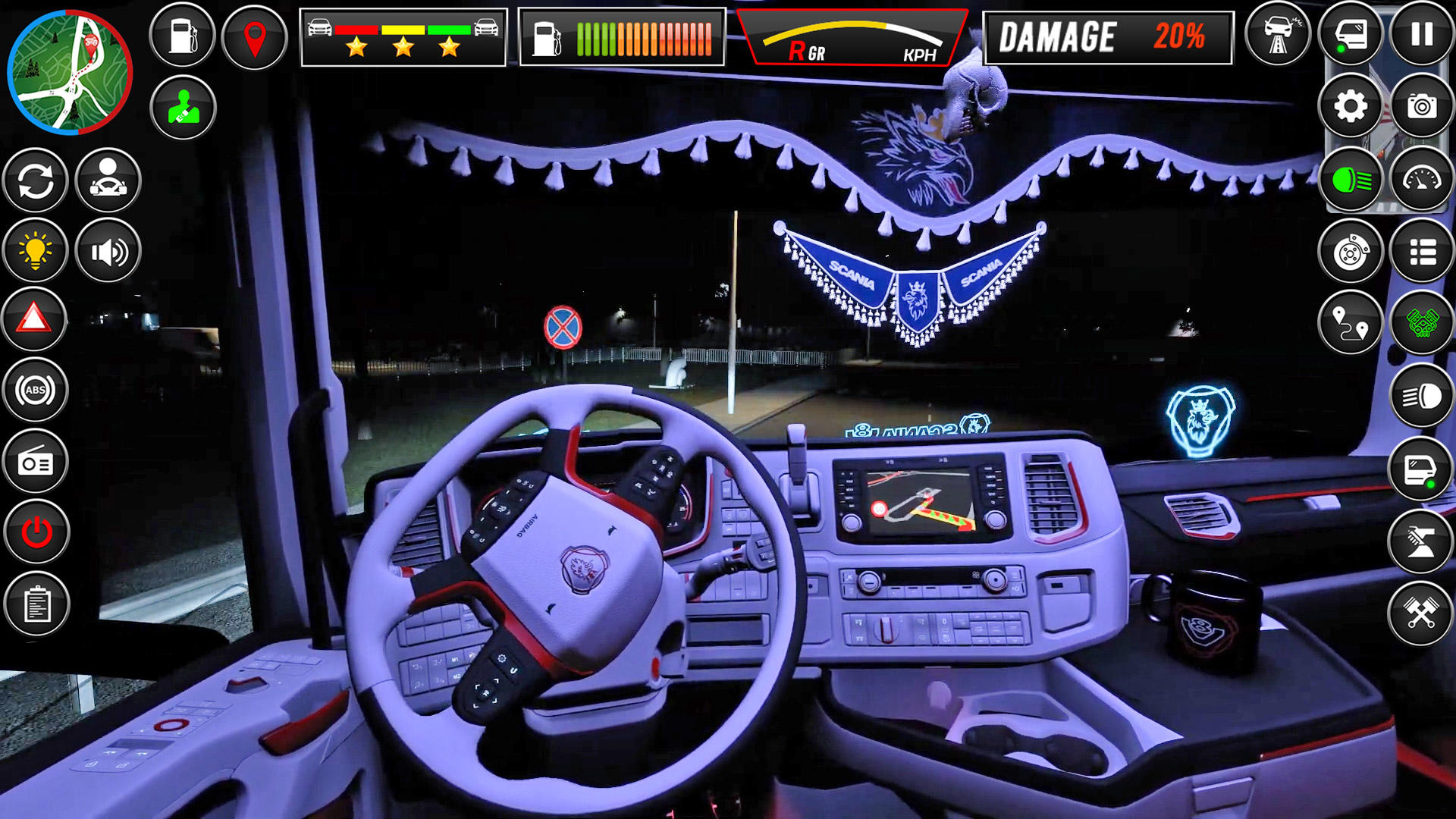 Captura de Tela do Jogo Jogo de transporte de camiões