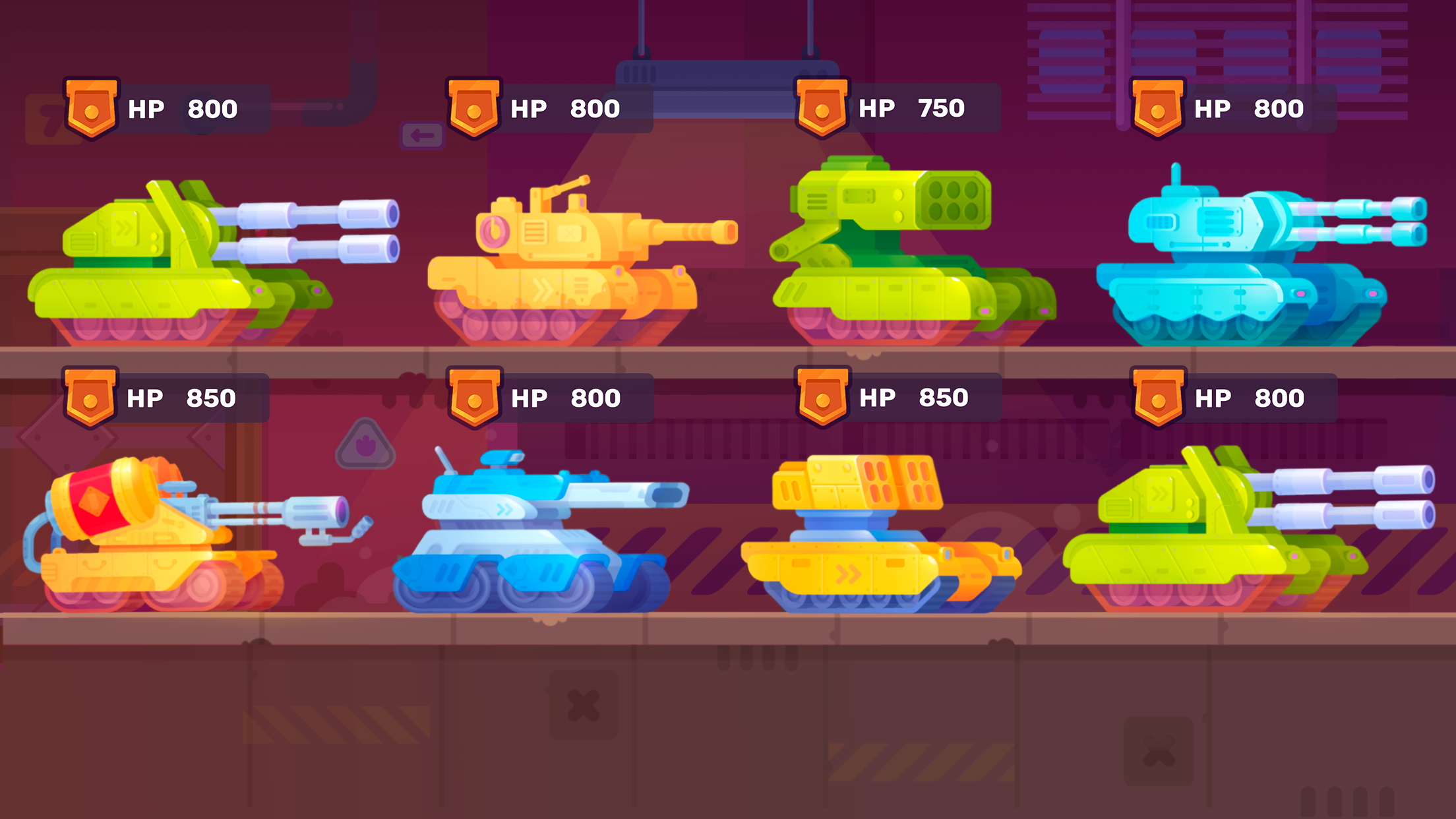 Tank Stars Game Screenshot