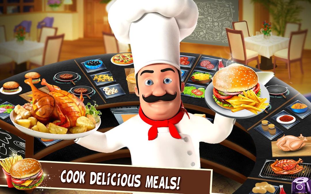超級廚師廚房故事：餐廳烹飪遊戲遊戲截圖