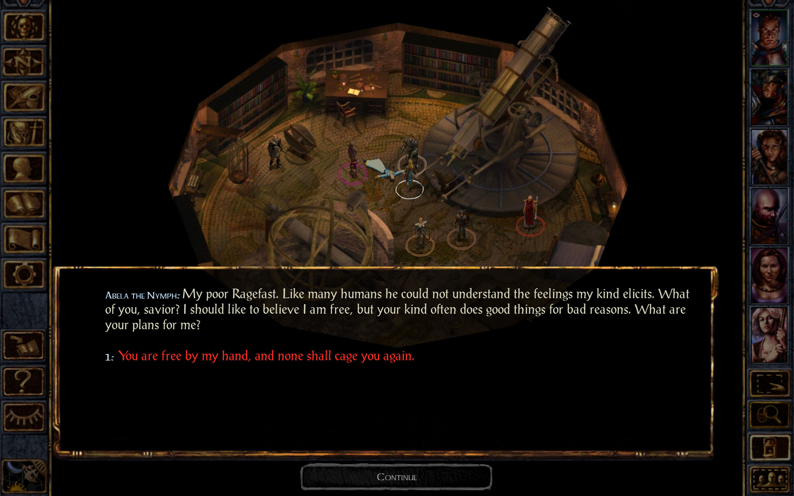 Baldur's Gate Enhanced Edition Game Screenshot