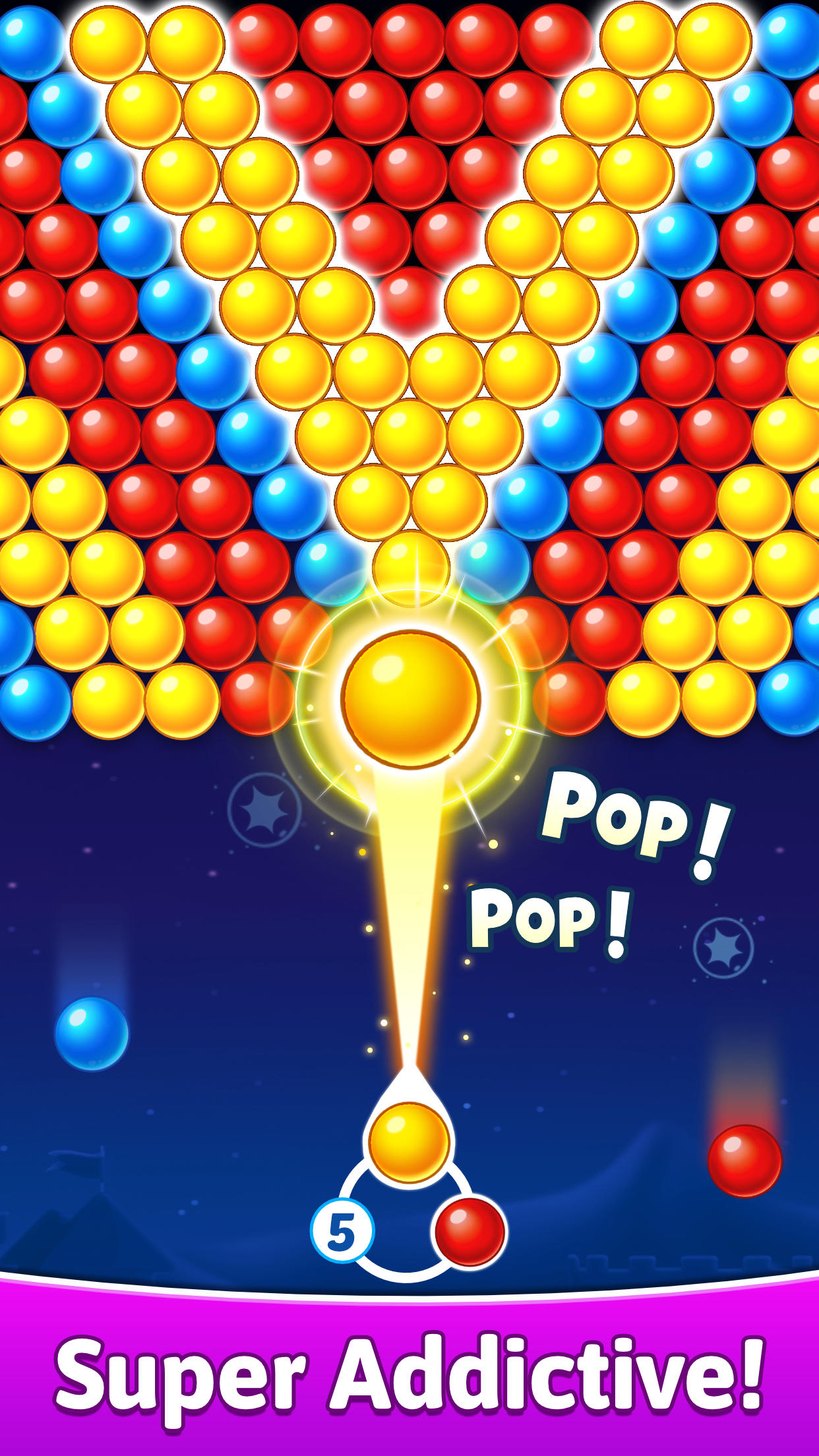 Bubble Shooter: Pastry Pop Game Screenshot