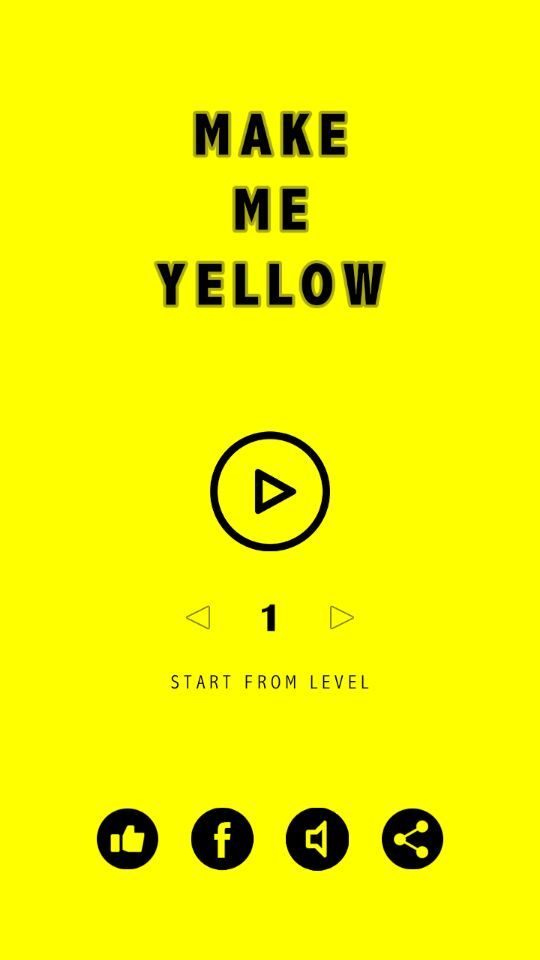 Screenshot of Make me yellow