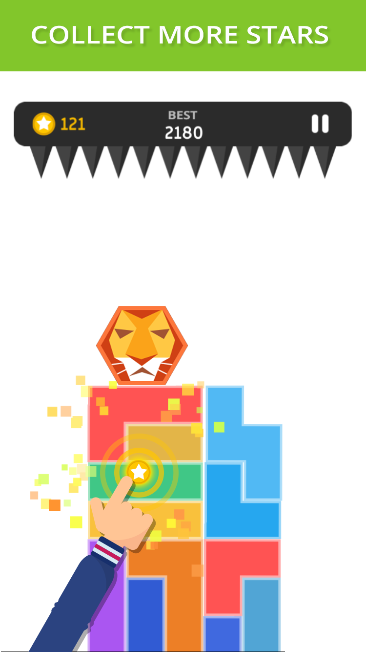 Hexagon Flip Game Screenshot