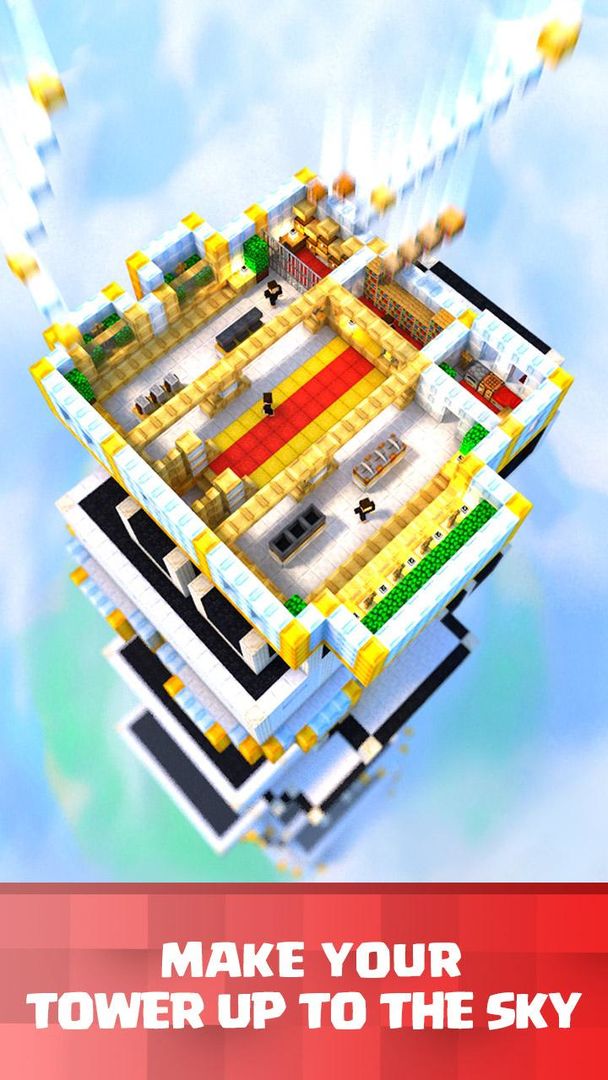 Idle Block Craft - Tower Of Babel 게임 스크린 샷