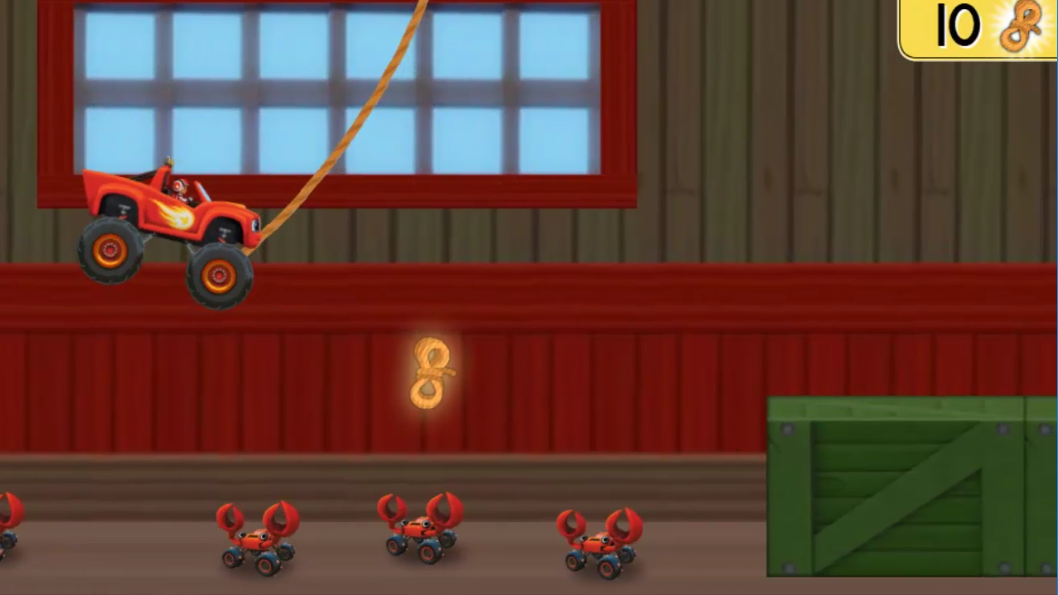 Blaze Mud Mountain Rescue Game Screenshot