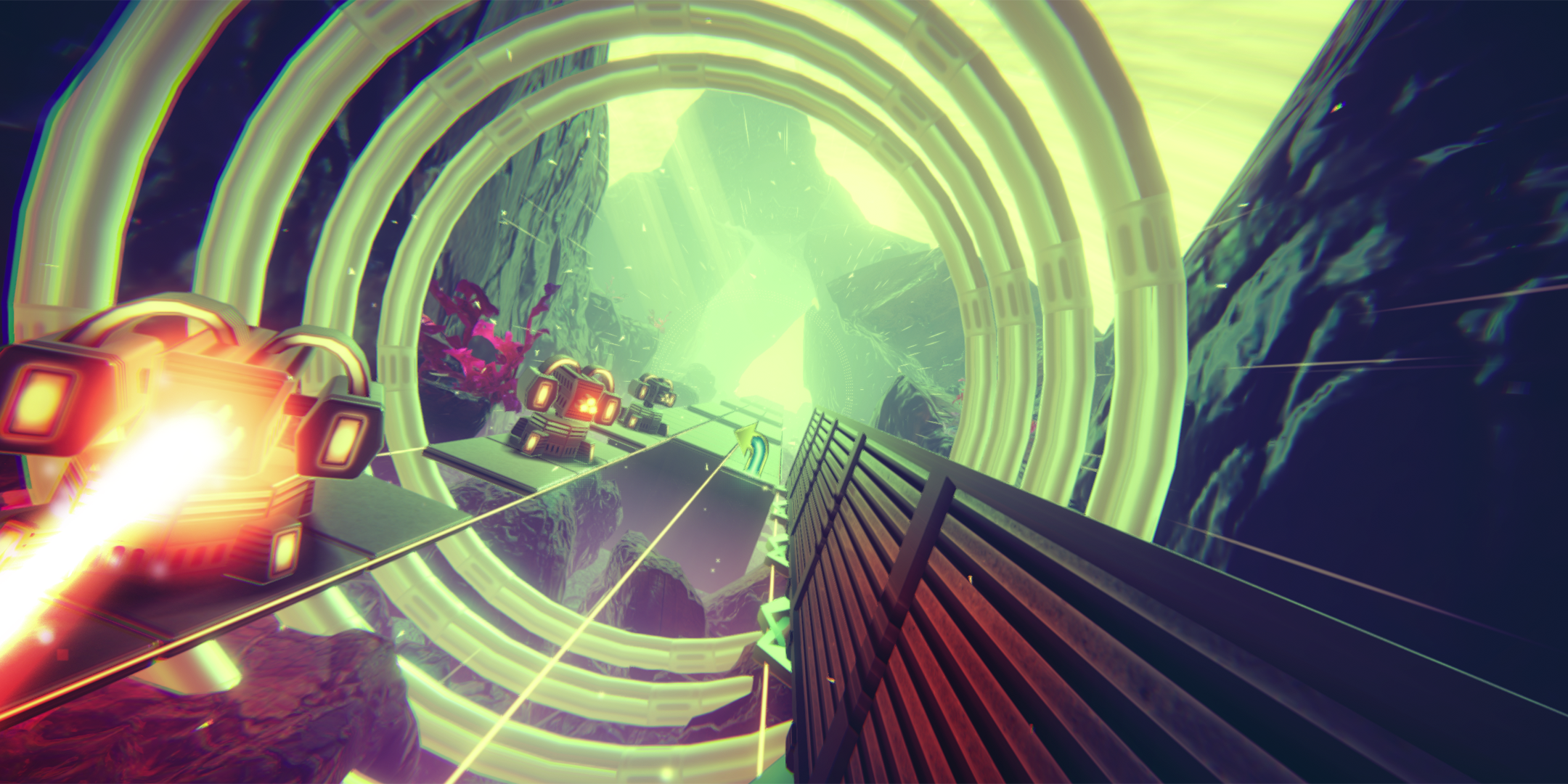 Super Glitch Dash Game Screenshot