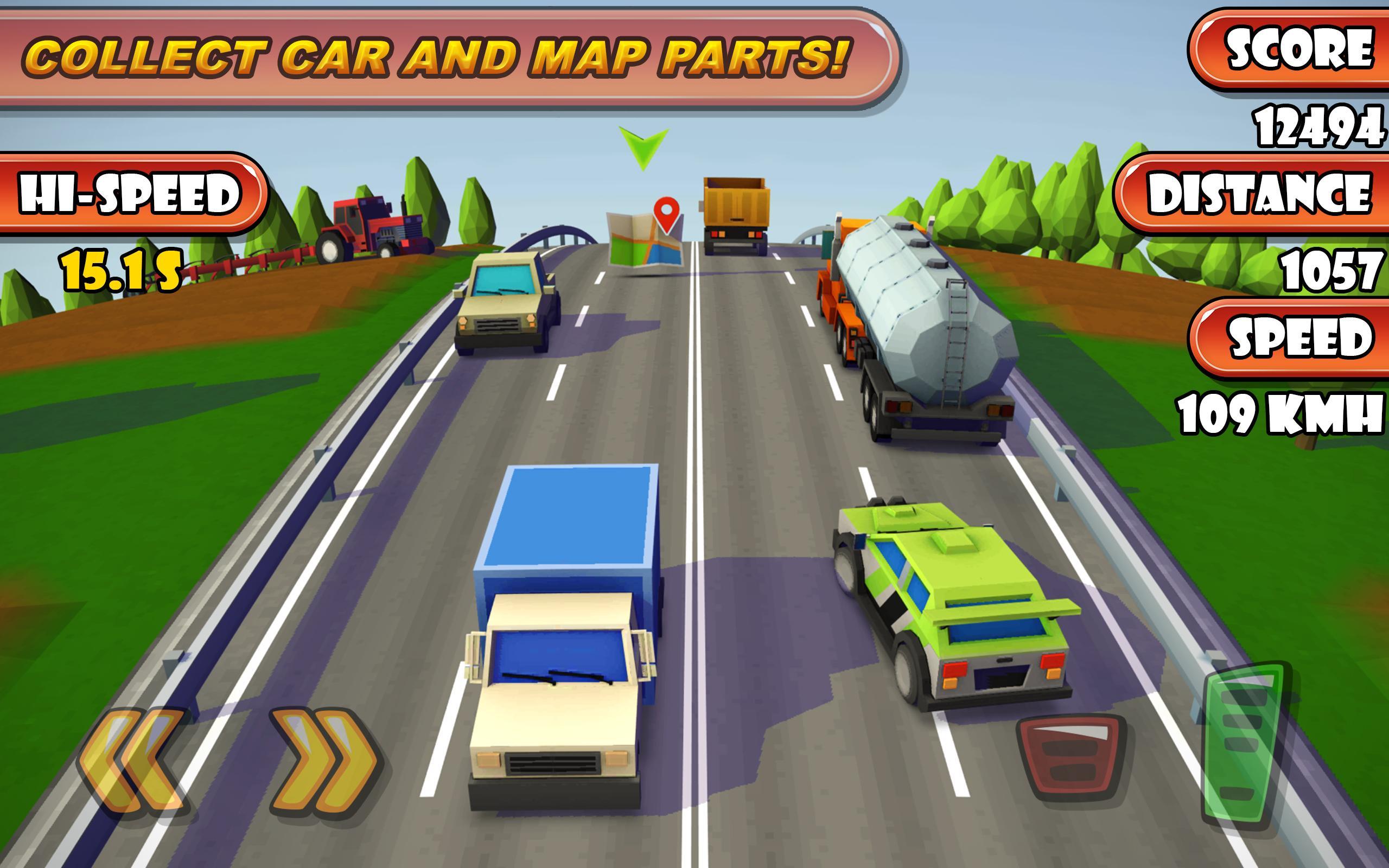 Highway Traffic Racer Planet 게임 스크린샷