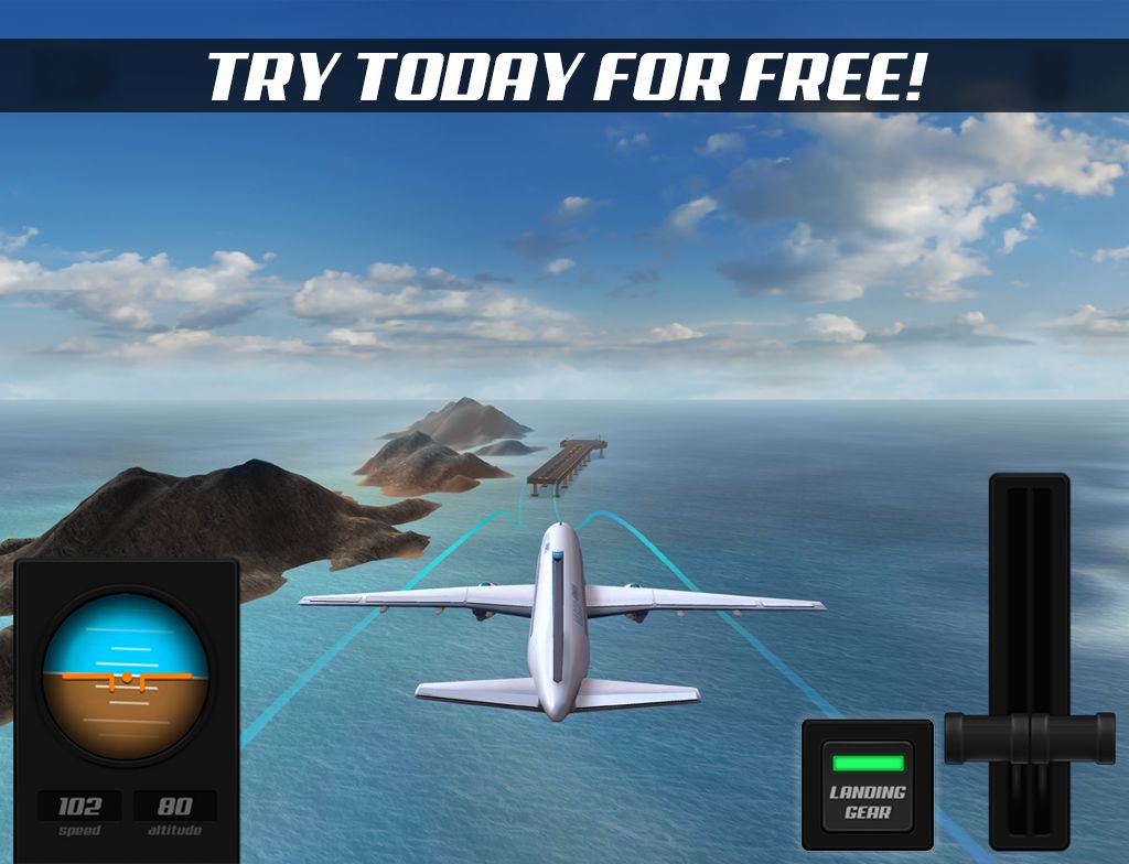 Screenshot of Airplane Alert Extreme Landing