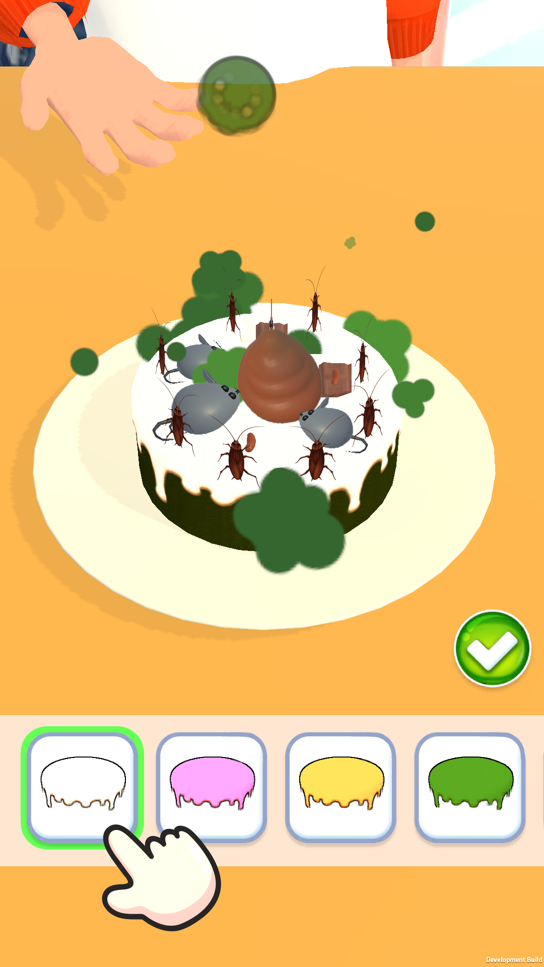 Screenshot of Grimaces Cake: Baking ASMR