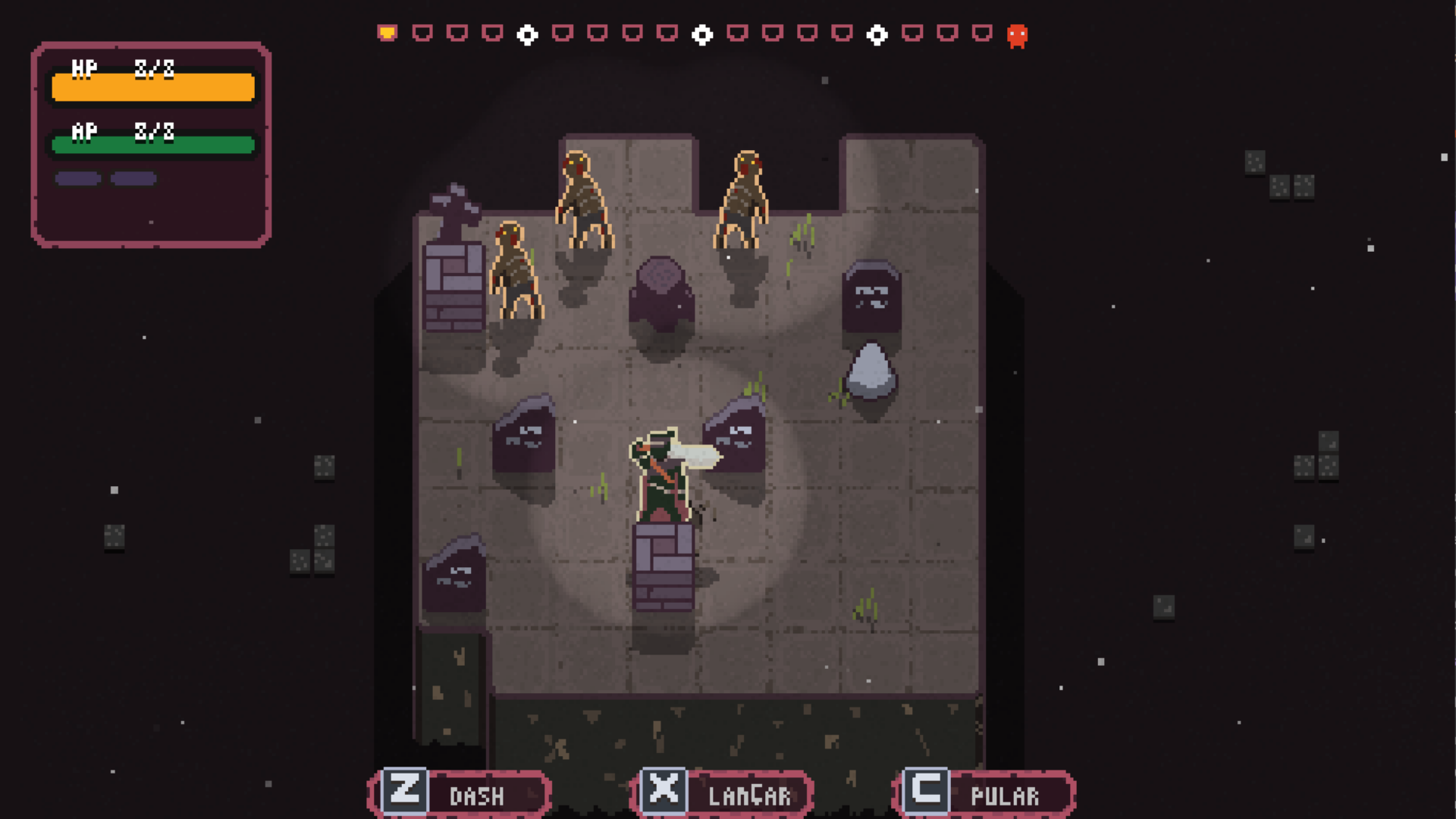 Undergrave -Tactical Roguelike Game Screenshot