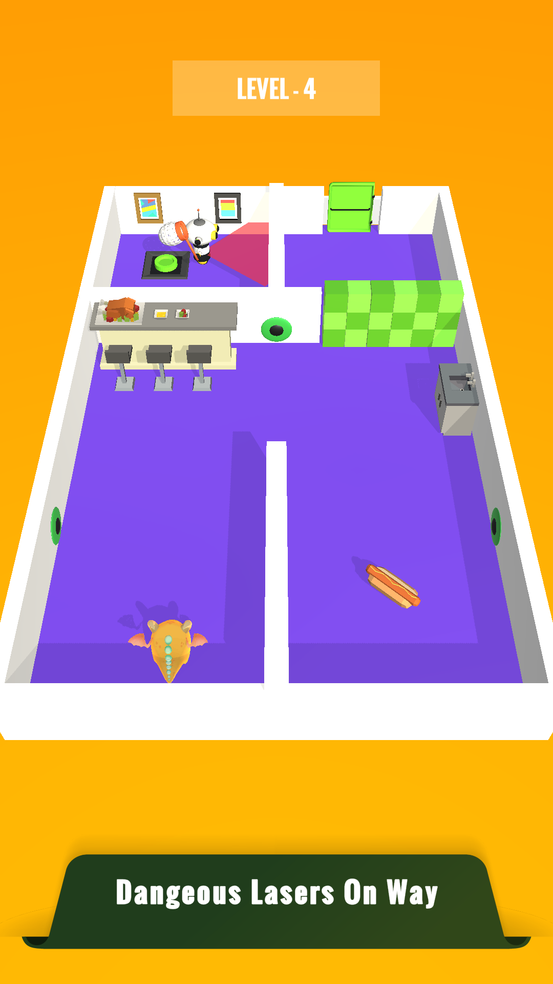 Dragon Escape Puzzle Game Game Screenshot