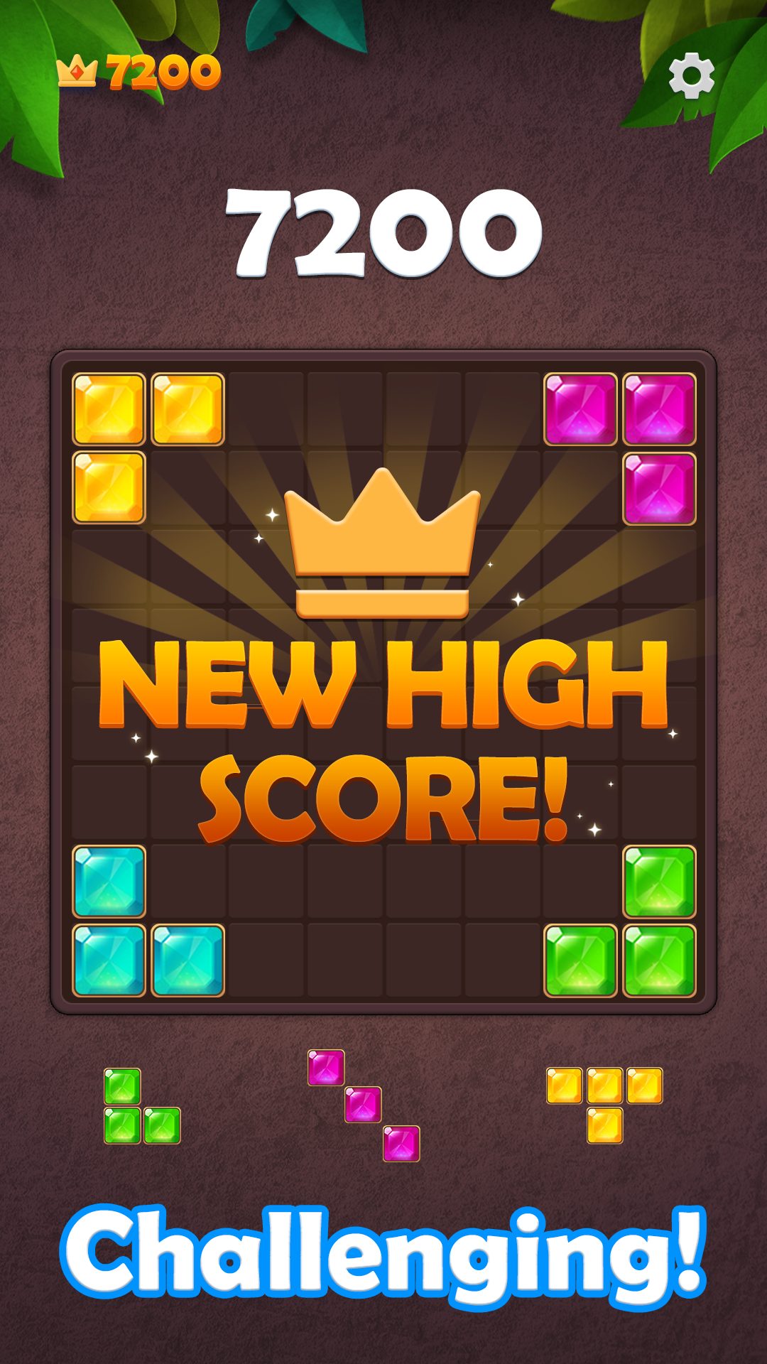 Jewel Block King Game Screenshot