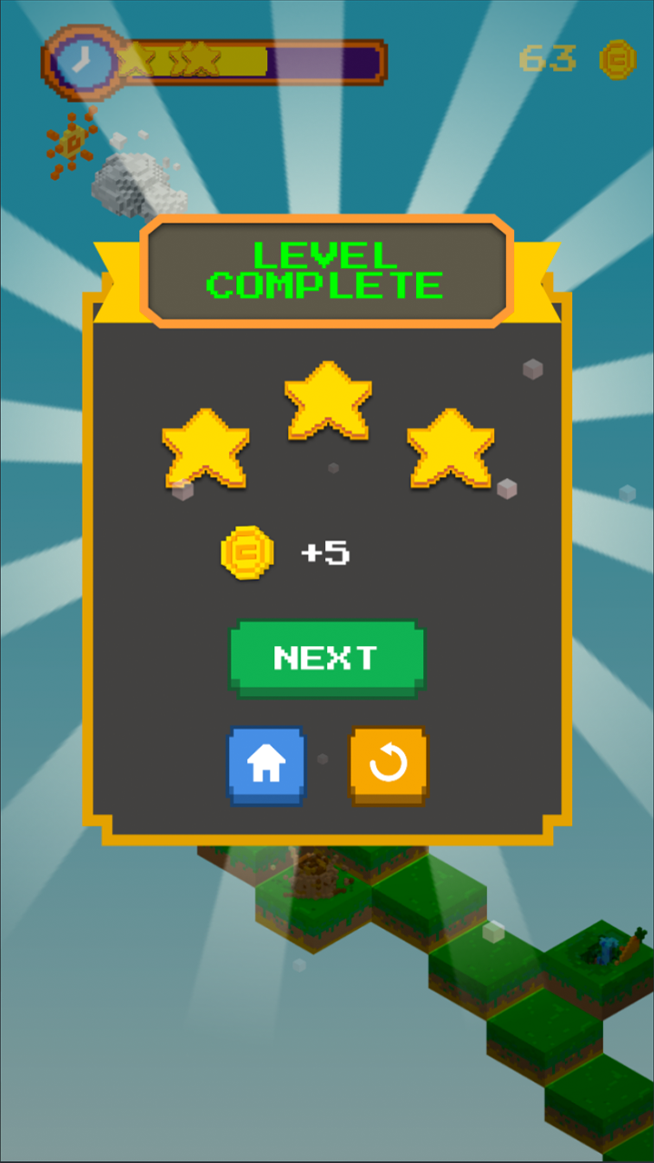 Rabbit Jumping Game Screenshot