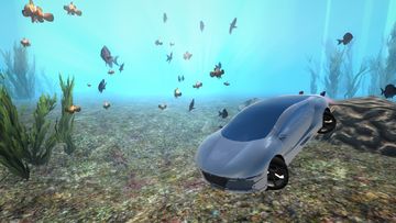 Flying Submarine Car Simulator Game Screenshot