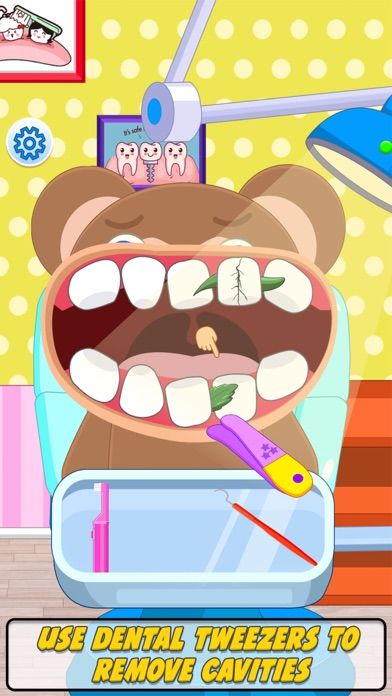 동물 치과의사: 의사 게임 게임 스크린 샷