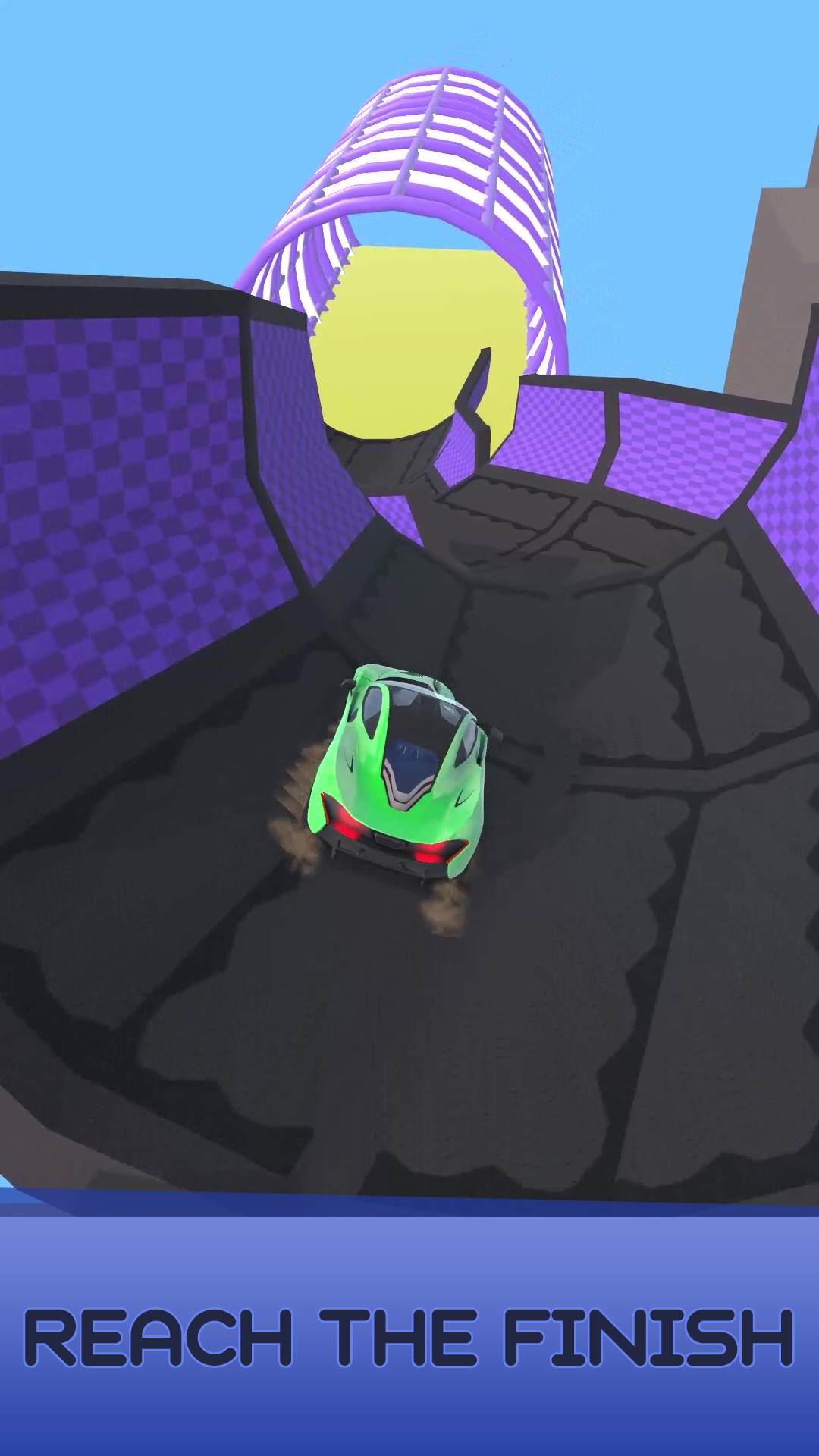 Mega Ramp Racing Game Screenshot