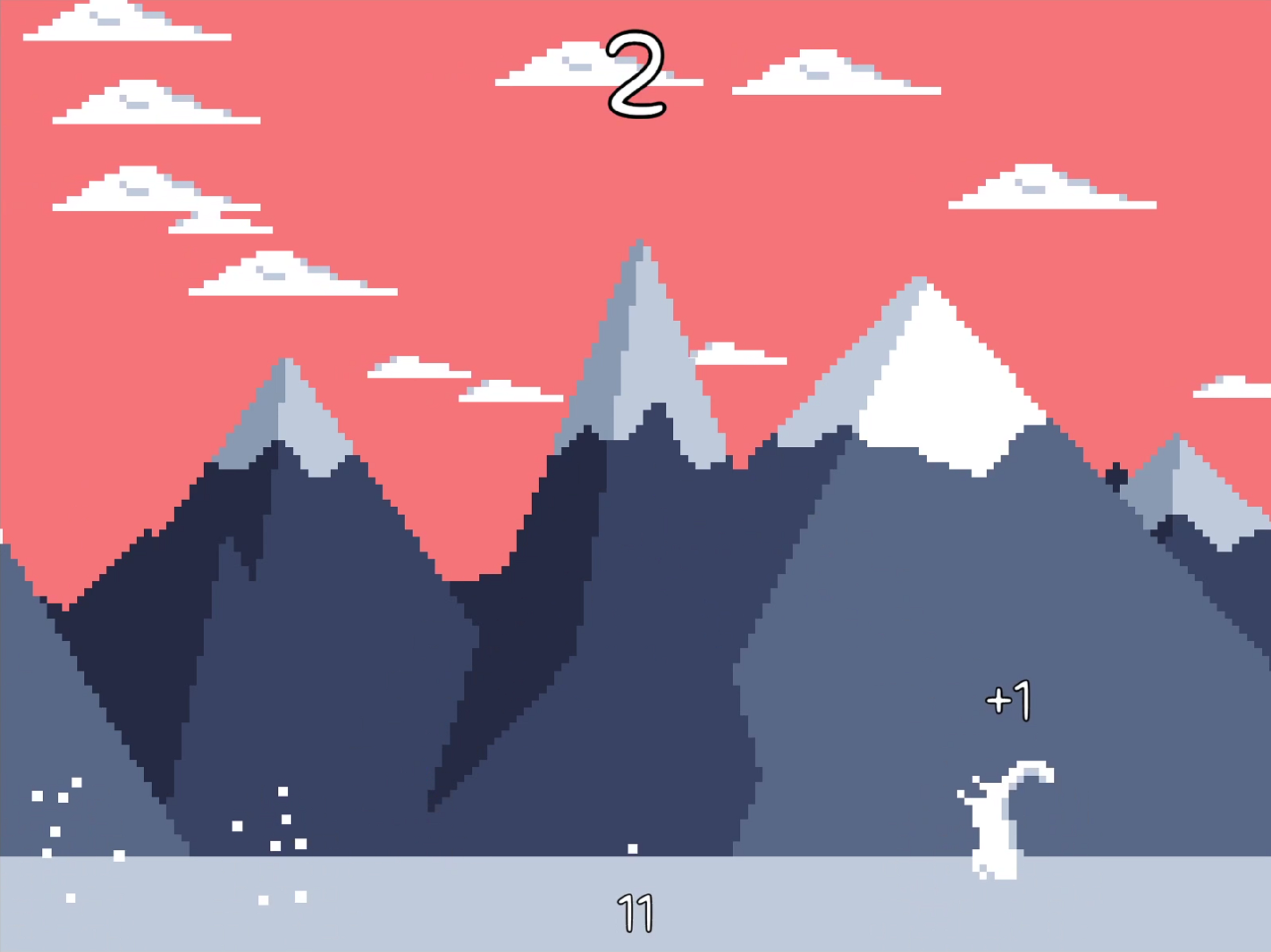 Screenshot of Snow Pounce