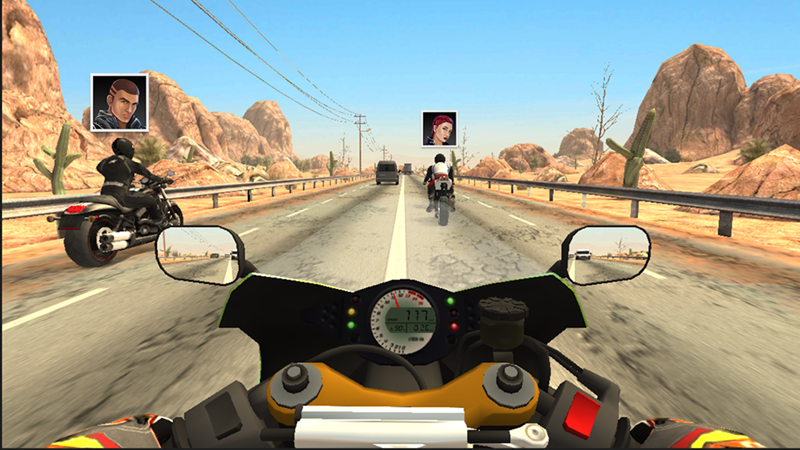 Racing Fever: Moto Game Screenshot