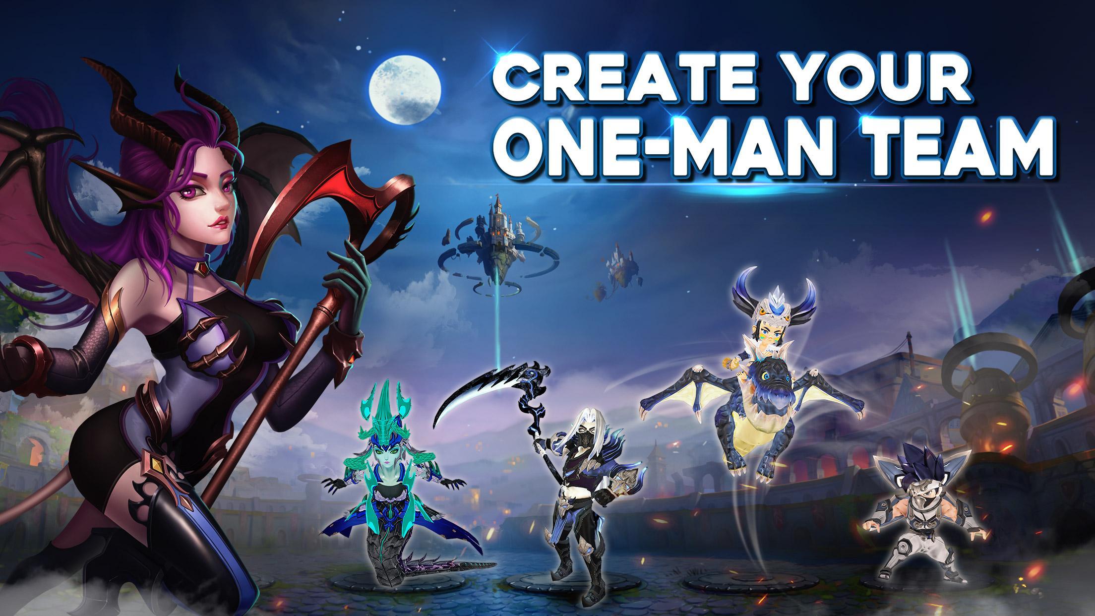 Sins Raid-Fantasy Strategy RPG Game Screenshot
