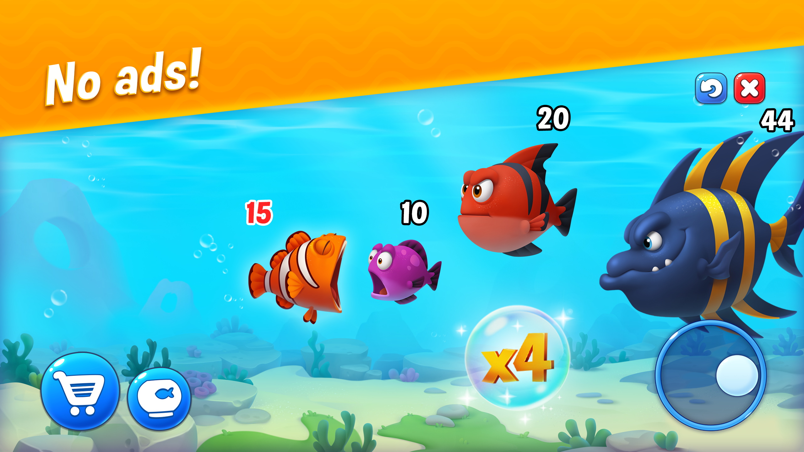 Screenshot of Fishdom