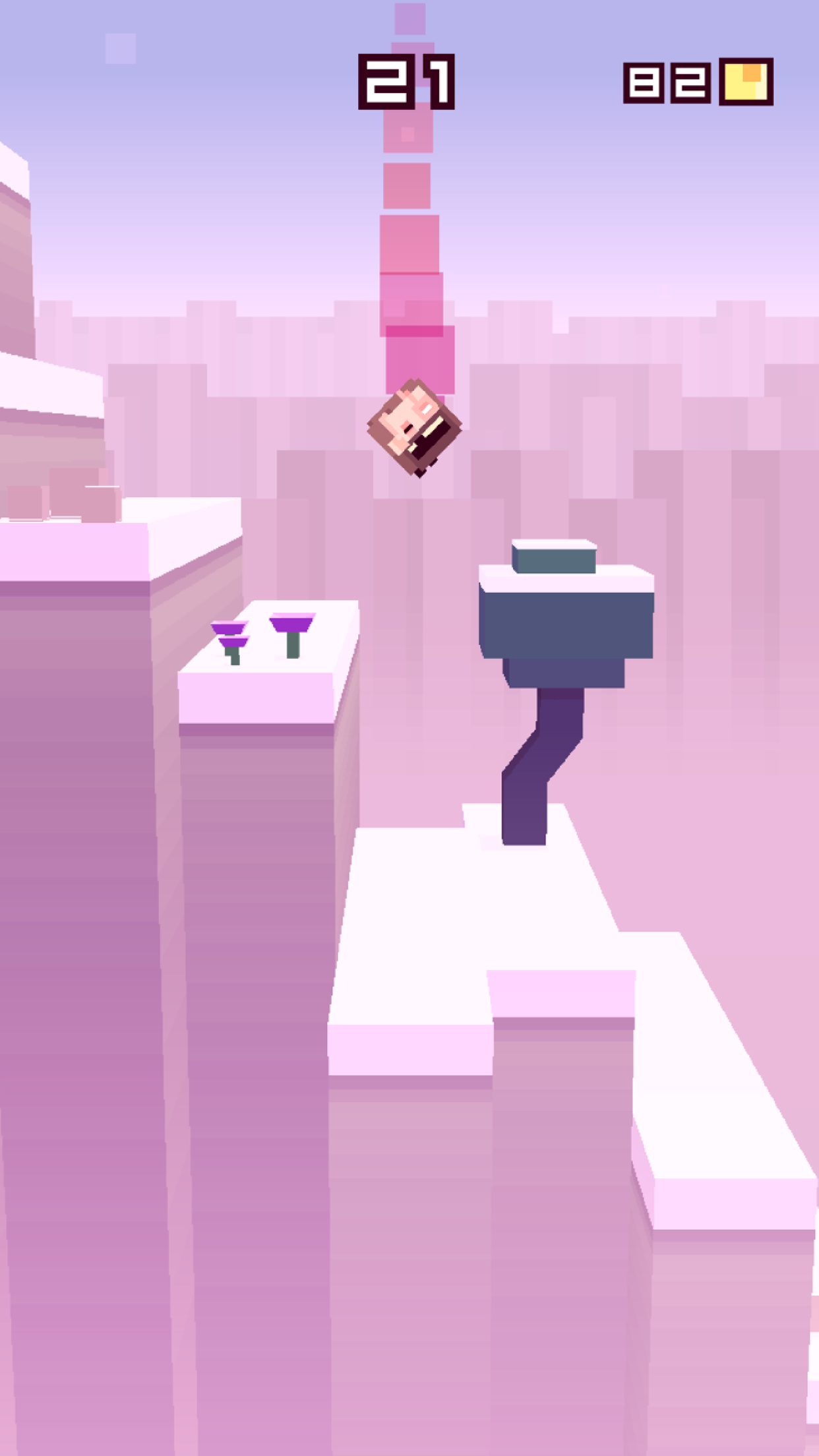 Captura de Tela do Jogo Jumpy Canyon