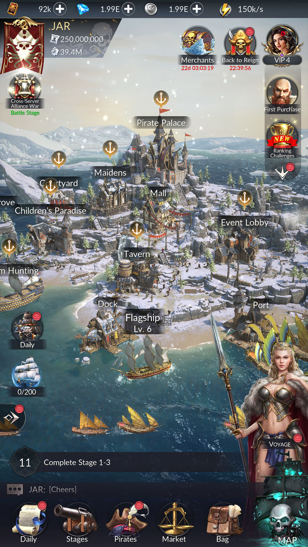 Kingdom of Pirates screenshot game