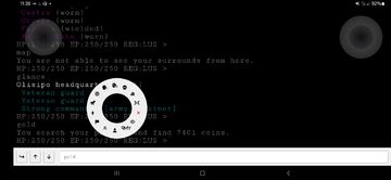 Fado MUD client Game Screenshot