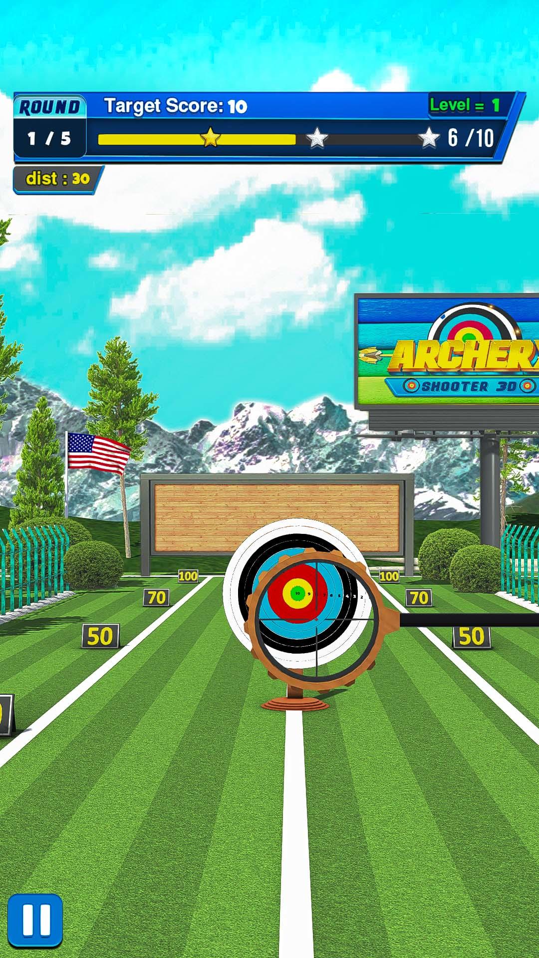 Archery Shooter 3d: Bow Games 遊戲截圖