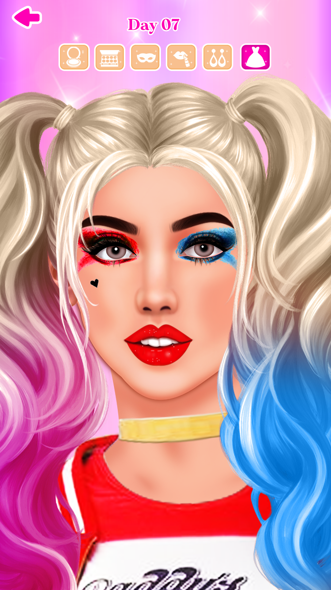 DIY Makeup Games for Girls Game Screenshot