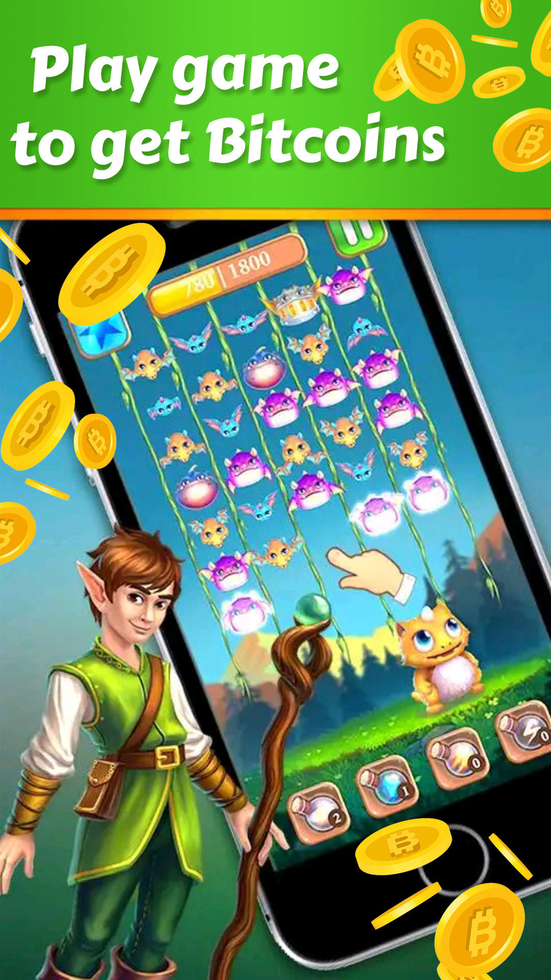 Match Monsters - BTC Game Screenshot