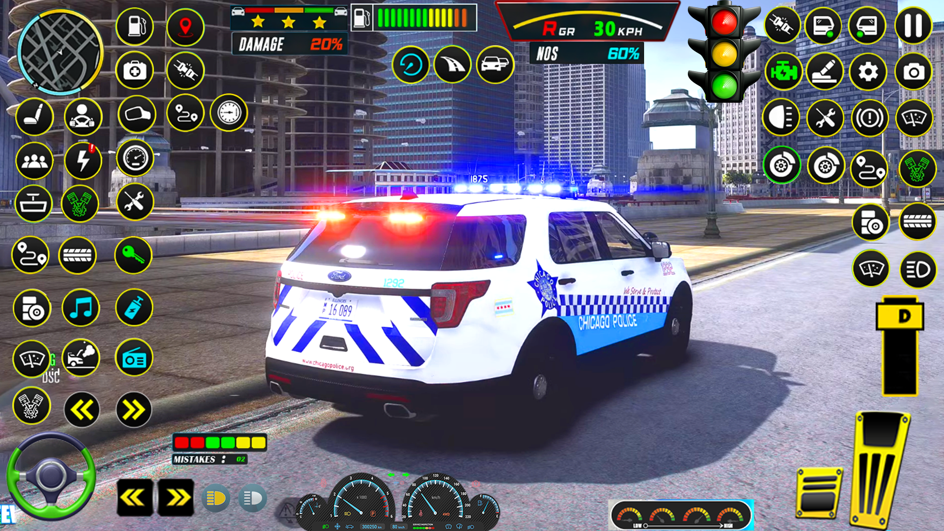Screenshot of City Police Car Driving Games