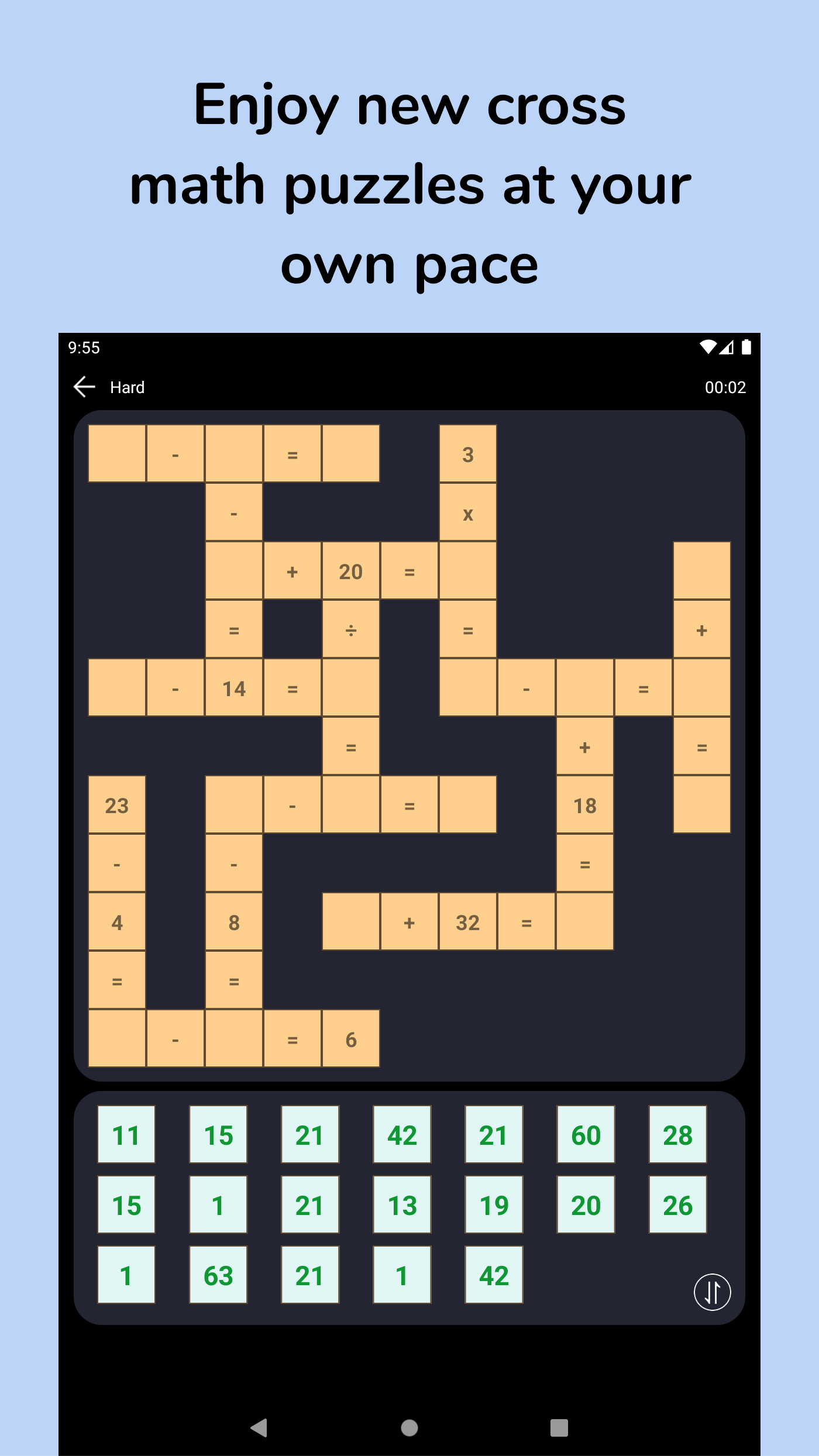 Jogos de quebra cabeça Crossmath Sudoku versão móvel andróide iOS apk  baixar gratuitamente-TapTap