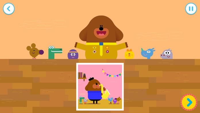 Hey Duggee Jigsaws Game Screenshot