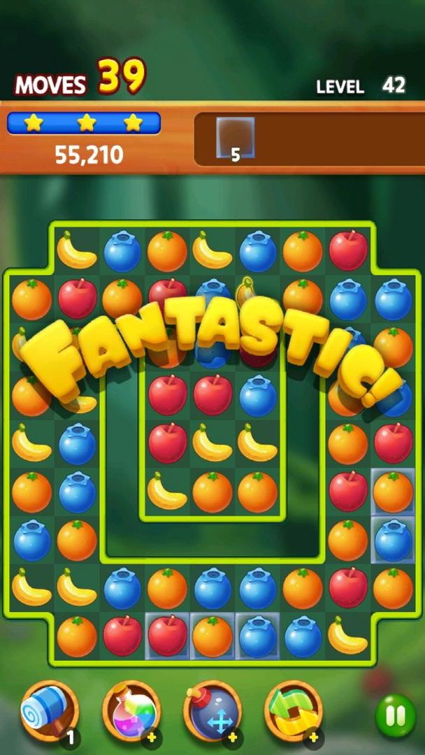 Fruit Magic Master: Match 3 Puzzle ภาพหน้าจอเกม