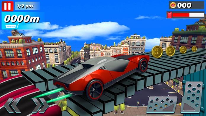 Captura de Tela do Jogo RaceOff Legends: ramp car jump