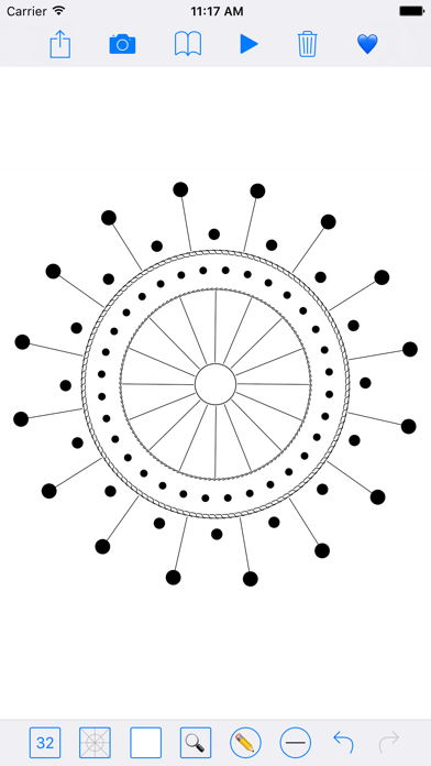 Screenshot 1 of SymmetryPad - Doodle dalam Santai 