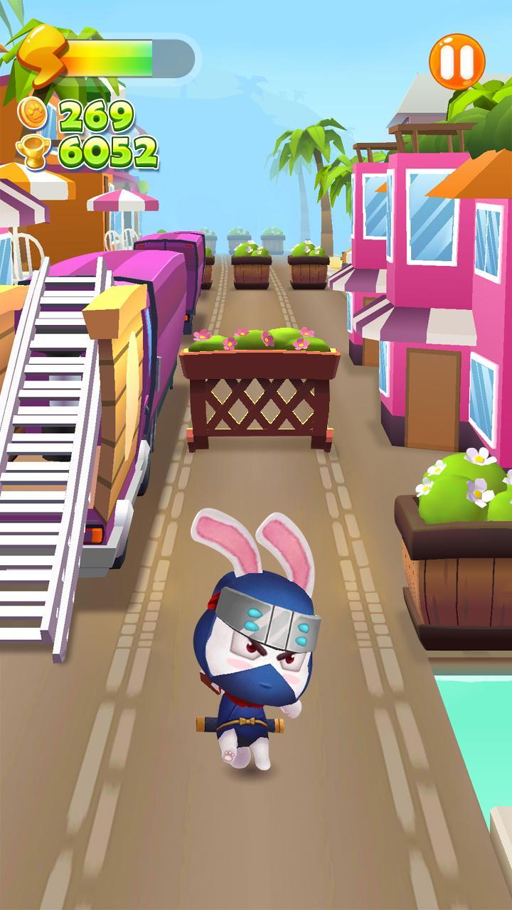 Cuplikan Layar Game Run Talking Ninja Run!