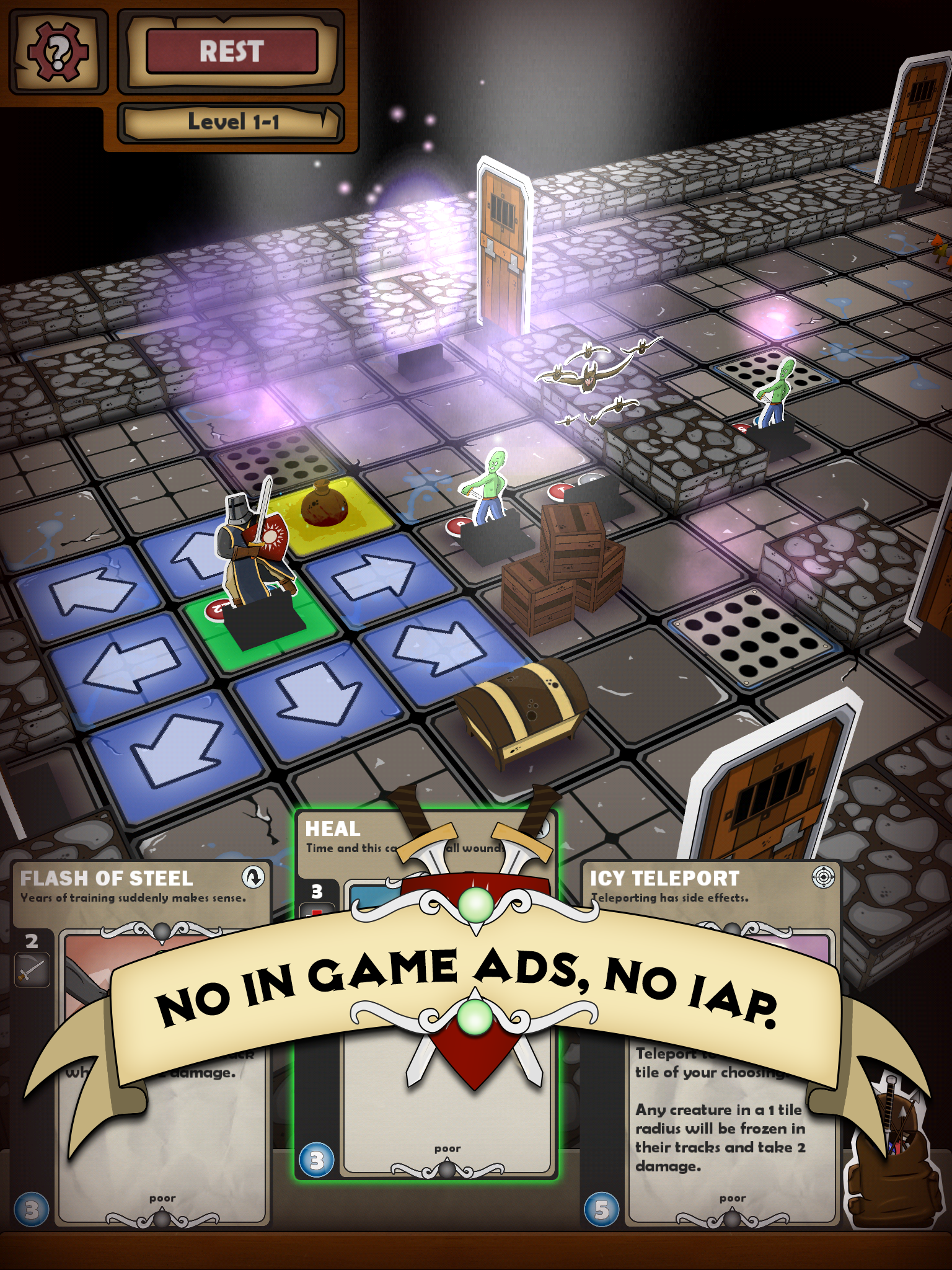 Скриншот игры Card Dungeon