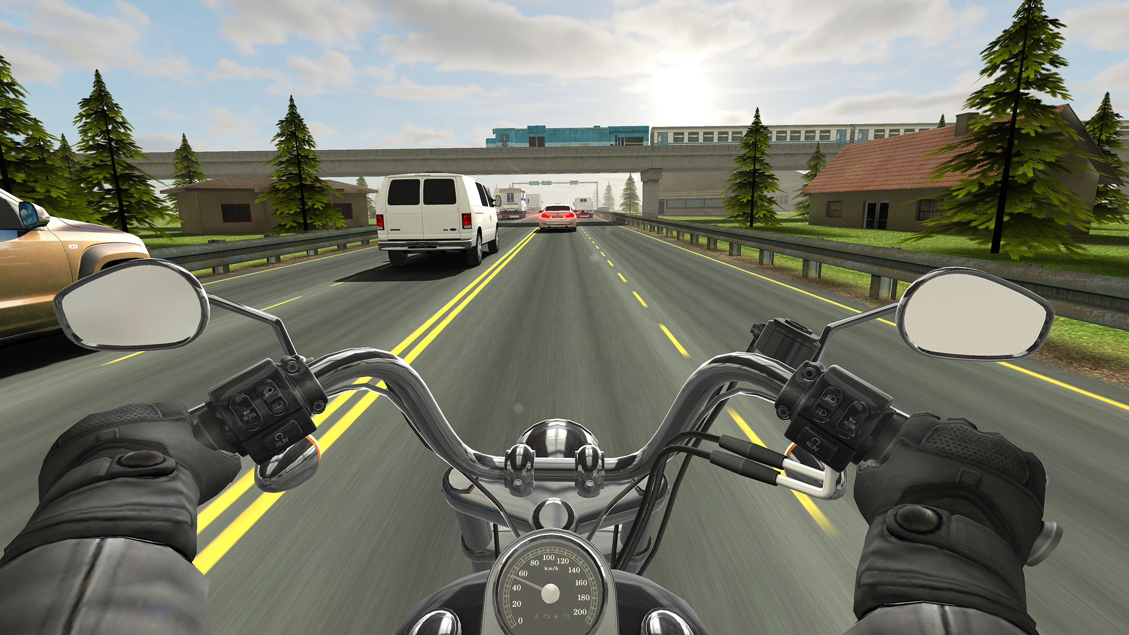 Скриншот игры Traffic Rider