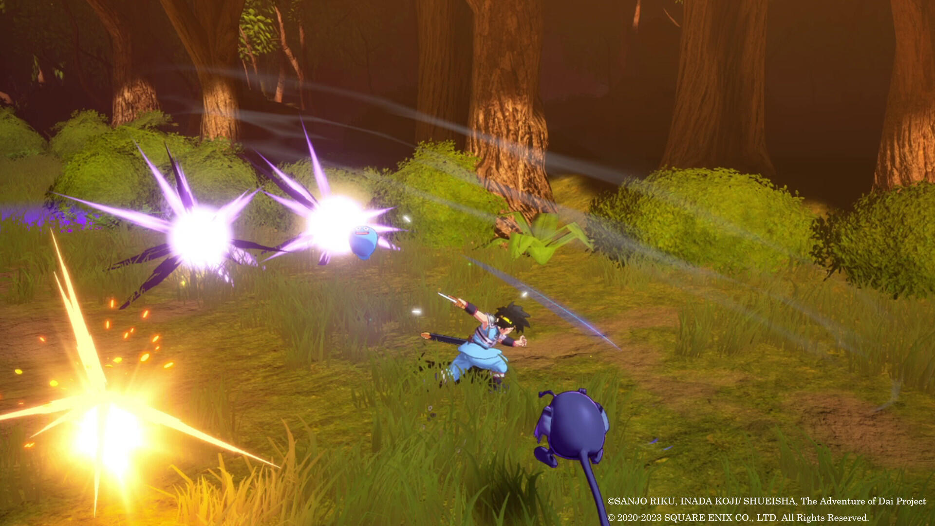 Infinity Strash: DRAGON QUEST The Adventure of Dai ภาพหน้าจอเกม