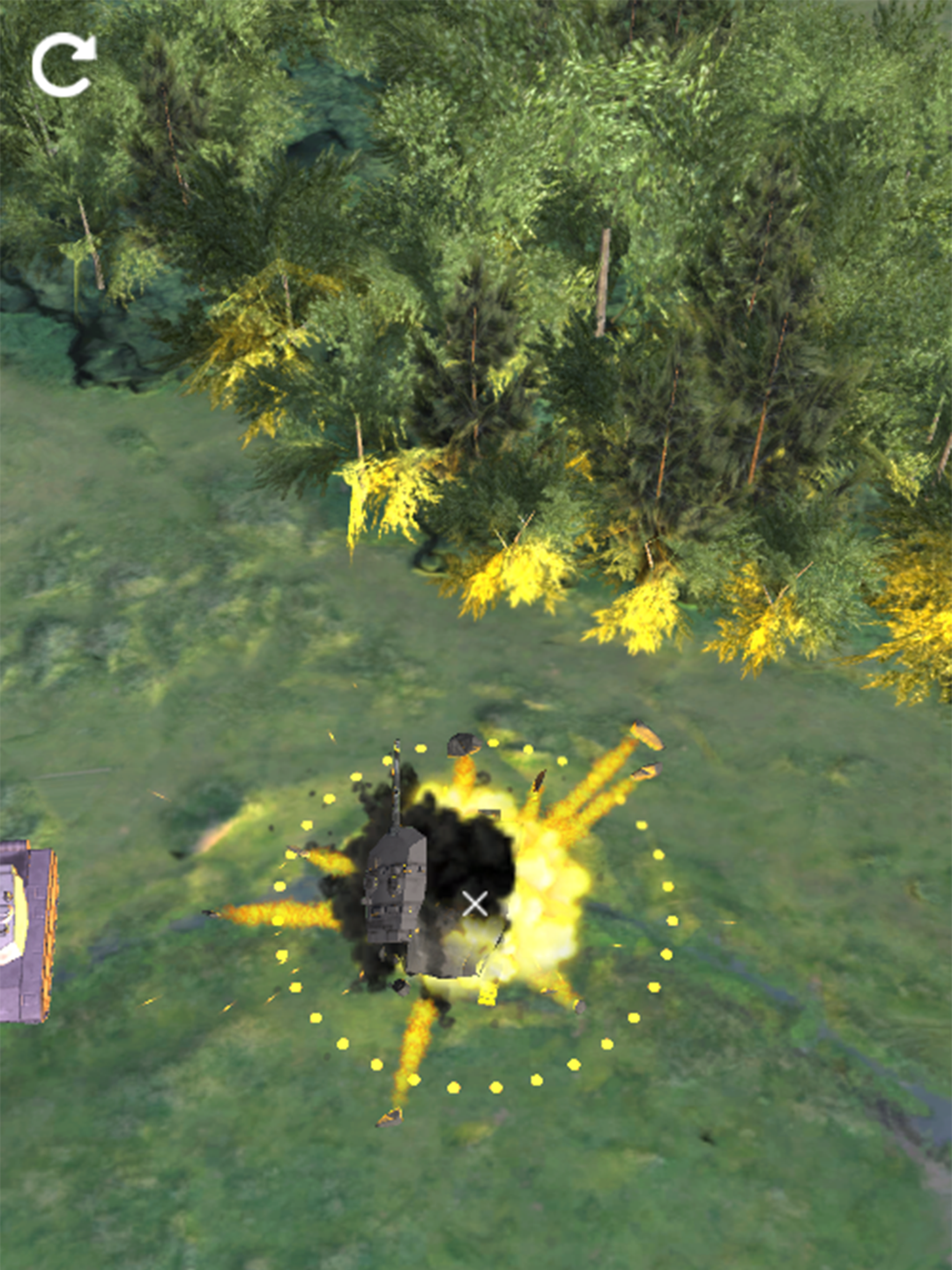Artillery Strike Game Screenshot